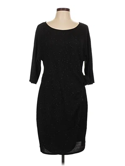 Pre-owned Signature By Robbie Bee Cocktail Dress In Black