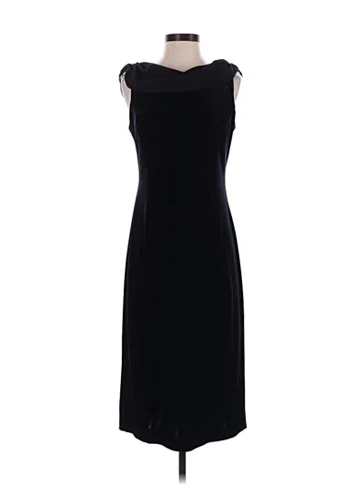 Pre-owned Signature By Robbie Bee Cocktail Dress In Black
