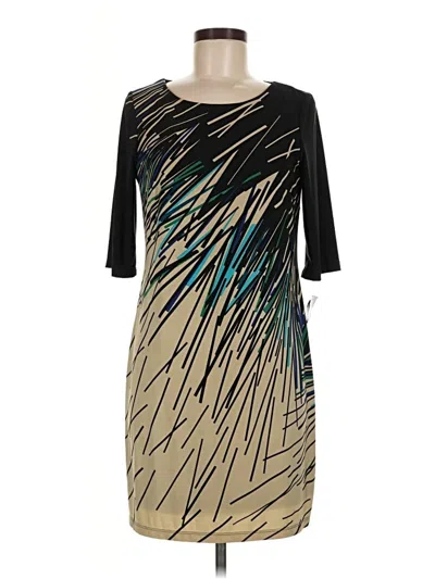 Pre-owned Signature By Robbie Bee Cocktail Dress In Black