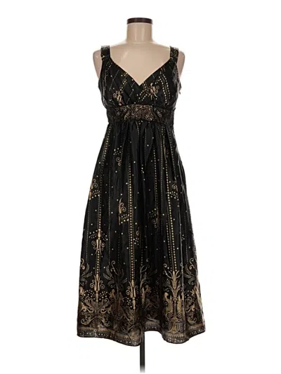 Pre-owned Signature By Robbie Bee Cocktail Dress In Black