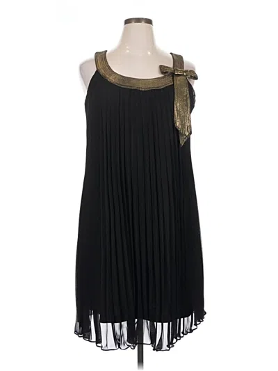 Pre-owned Signature By Robbie Bee Cocktail Dress In Black
