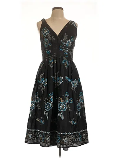 Pre-owned Signature By Robbie Bee Cocktail Dress In Black