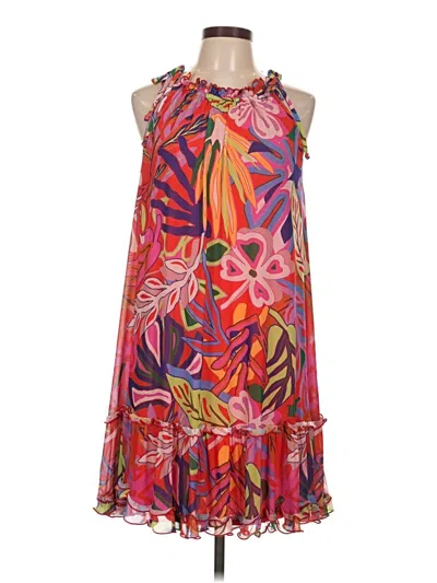Pre-owned Signature By Robbie Bee Cocktail Dress In Pink