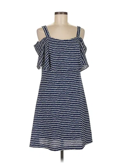 Pre-owned Signature Casual Dress In Blue