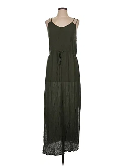 Pre-owned Signature Casual Dress In Green