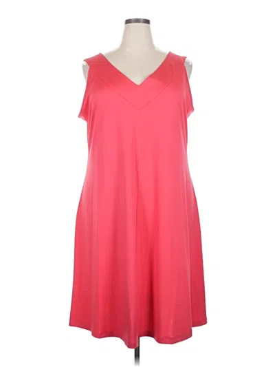 Pre-owned Signature Casual Dress In Pink