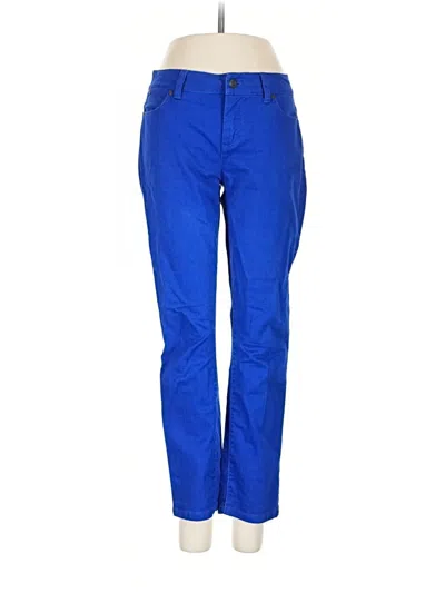 Pre-owned Signature Casual Pants In Blue