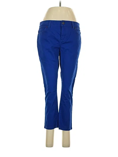 Pre-owned Signature Casual Pants In Blue