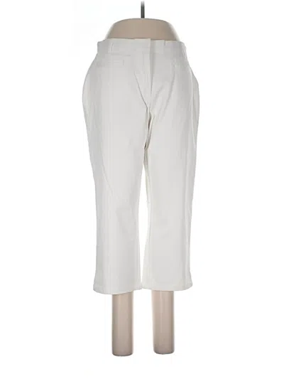 Pre-owned Signature Casual Pants In Ivory