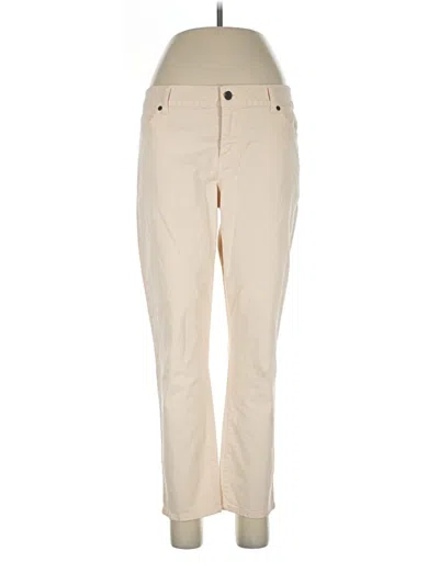 Pre-owned Signature Casual Pants In Ivory