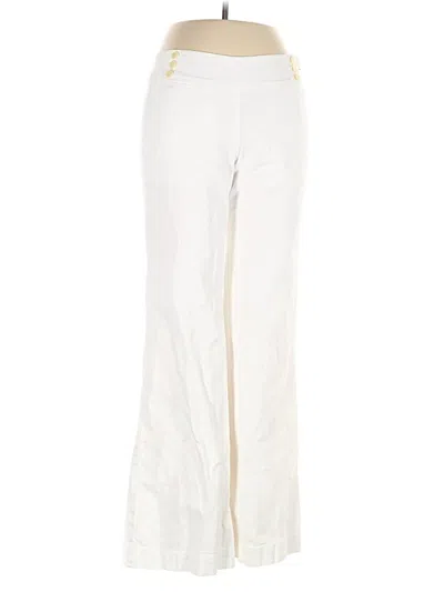 Pre-owned Signature Casual Pants In White