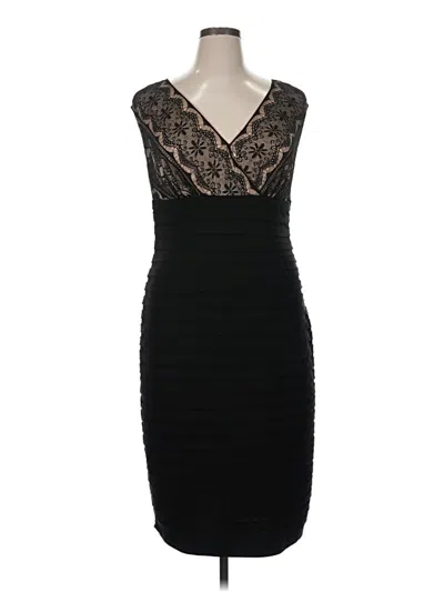 Pre-owned Signature Cocktail Dress In Black