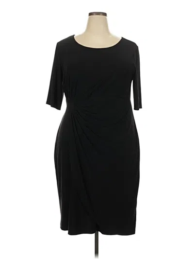 Pre-owned Signature Cocktail Dress In Black