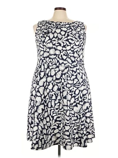 Pre-owned Signature Cocktail Dress In Blue