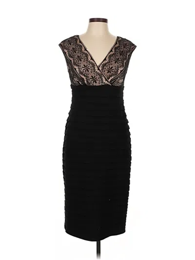 Pre-owned Signature Cocktail Dress In Brown