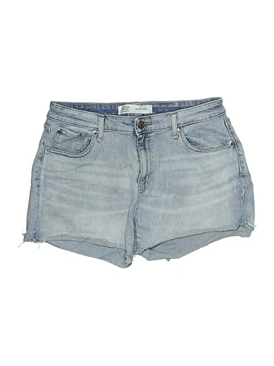 Pre-owned Signature Denim Shorts In Blue