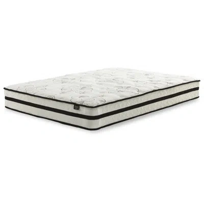 Signature Design By Ashley 10" Medium Gel Memory Foam Mattress And Bed Frame