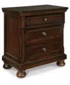 Signature Design By Ashley 29.88" Wood Nightstand In Multi