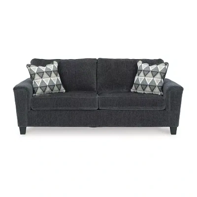 Signature Design By Ashley Abinger Track-arm Sofa In Gray