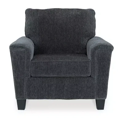 Signature Design By Ashley Abinger Upholstered Armchair In Gray