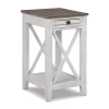 Signature Design By Ashley Adalane Accent Table In White