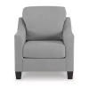 Signature Design By Ashley Adlai Upholstered Chair In Gray In Gray
