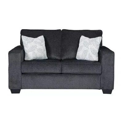 Signature Design By Ashley Altari Loveseat In Gray