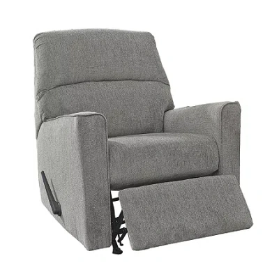 Signature Design By Ashley Altari Manual Recliner In Gray