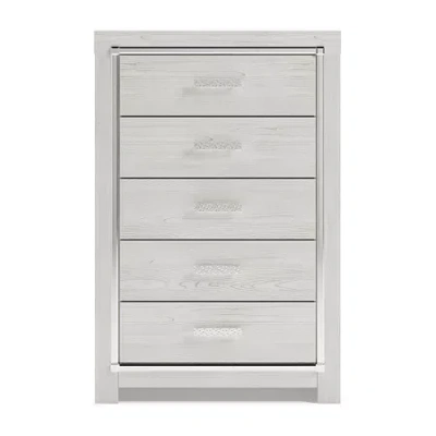 Signature Design By Ashley Altyra 5-drawer Chest In White