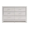 Signature Design By Ashley Altyra 6-drawer Dresser In White In White