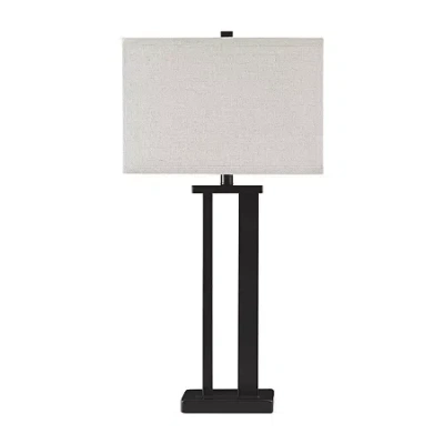Signature Design By Ashley Aniela 2-pc. Metal Table Lamp In Brown