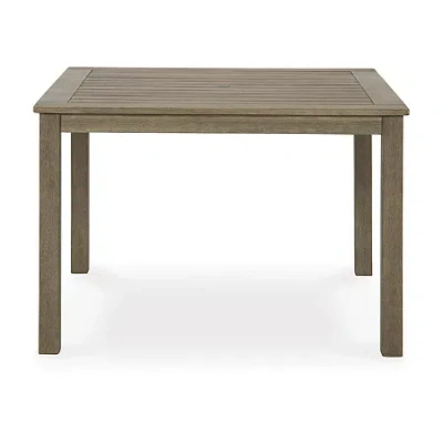 Signature Design By Ashley Aria Plains Square Dining Table In Brown