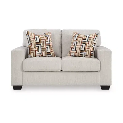 Signature Design By Ashley Aviemore Loveseat In Sand