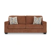 Signature Design By Ashley Aviemore Queen Sofa Sleeper In Orange