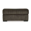 Signature Design By Ashley Aylesworth Ottoman In Dark Brown In Brown
