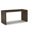 Signature Design By Ashley Balintmore Over Ottoman Table In Brown