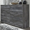 Signature Design By Ashley Baystorm Dresser In Dark Gray In Gray