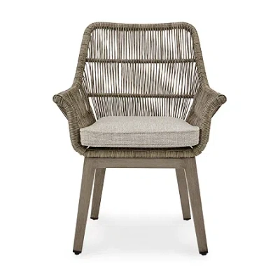 Signature Design By Ashley Beach Front 2-pc. Dining Chair In Sand