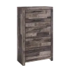 Signature Design By Ashley Benchcraft Derekson 5-drawer Chest In Multi