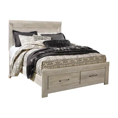 Signature Design By Ashley Bethea 2-drawer Storage Bed In White