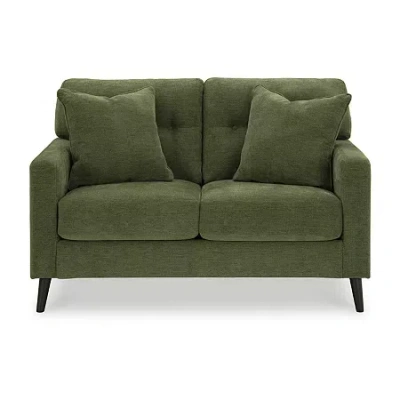 Signature Design By Ashley Bixler Loveseat In Green