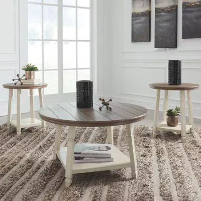 Signature Design By Ashley Bolanbrook Coffee Table Set In Multi