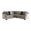Signature Design By Ashley Bovarian 2-piece Left-arm Sofa Sectional In Gray