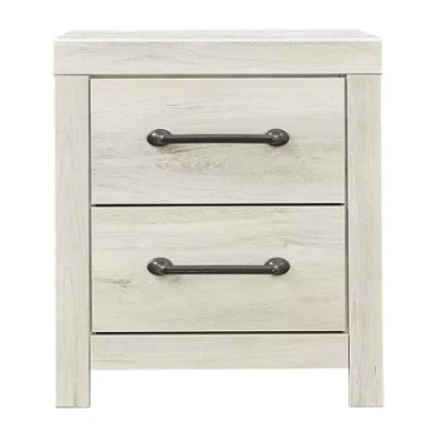 Signature Design By Ashley Cambeck Bedroom Collection 2-drawer Nightstand In White