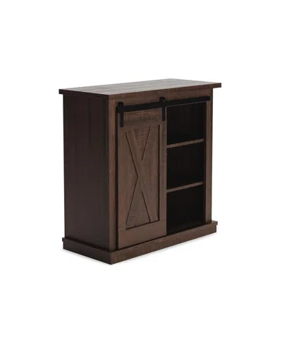 Signature Design By Ashley Camiburg Accent Cabinet In Antique Brown
