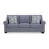 Signature Design By Ashley Carissa Manor Sofa In Blue In Blue