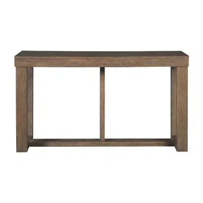 Signature Design By Ashley Cariton Console Table In Gray