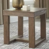 Signature Design By Ashley Cariton End Table In Gray