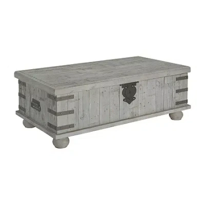 Signature Design By Ashley Carynhurst Lift-top Coffee Table In White