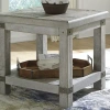 Signature Design By Ashley Carynhurst Storage End Table In Gray